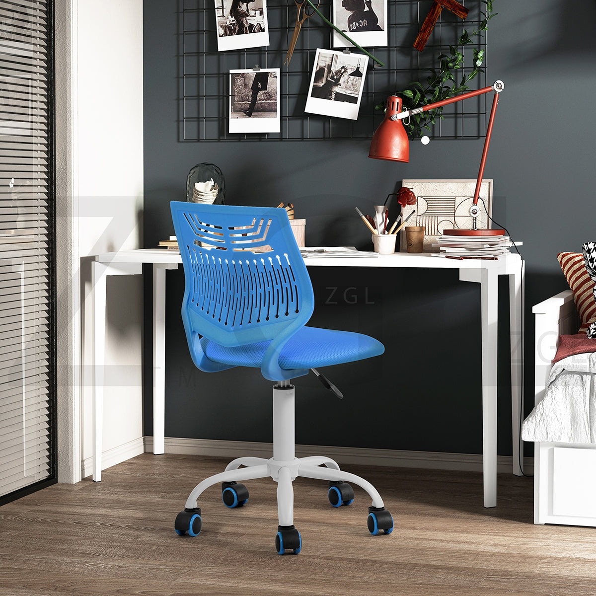 Home Study Chair Modern Home Office Desk Chair Mesh Upholstery Favors