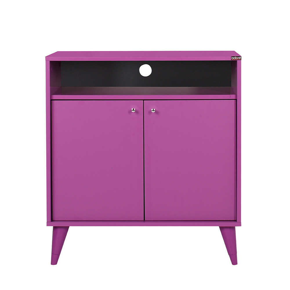 Multipurpose Cabinet W/ Two Doors Purple ADR