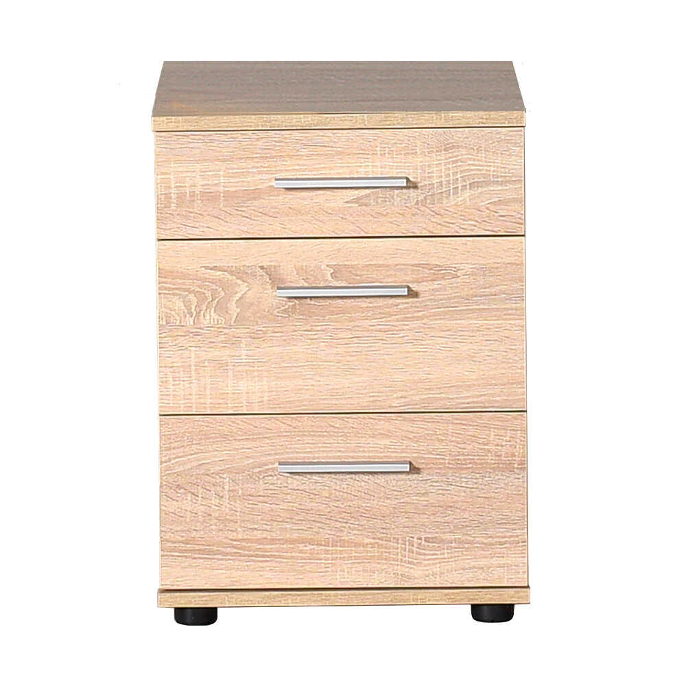 Newline Nightstand W/ Three Drawers Sonoma KMD