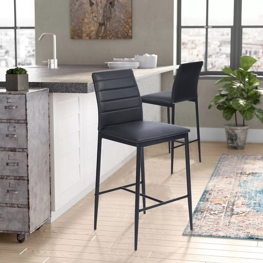 Barstools PVC Upholstered Bar Stools Ann