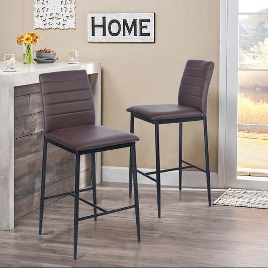 Barstools PVC Upholstered Bar Stools Ann