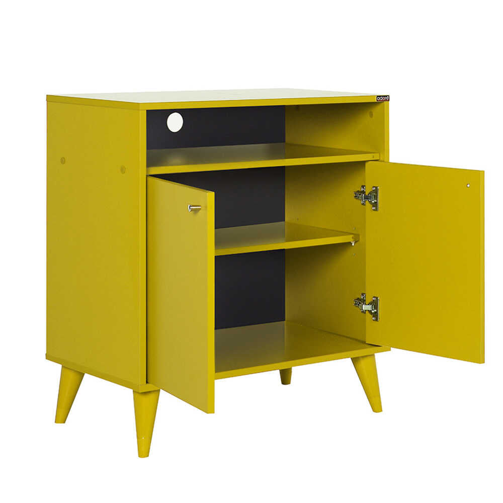 Multipurpose Cabinet W/ Two Doors Green ADR