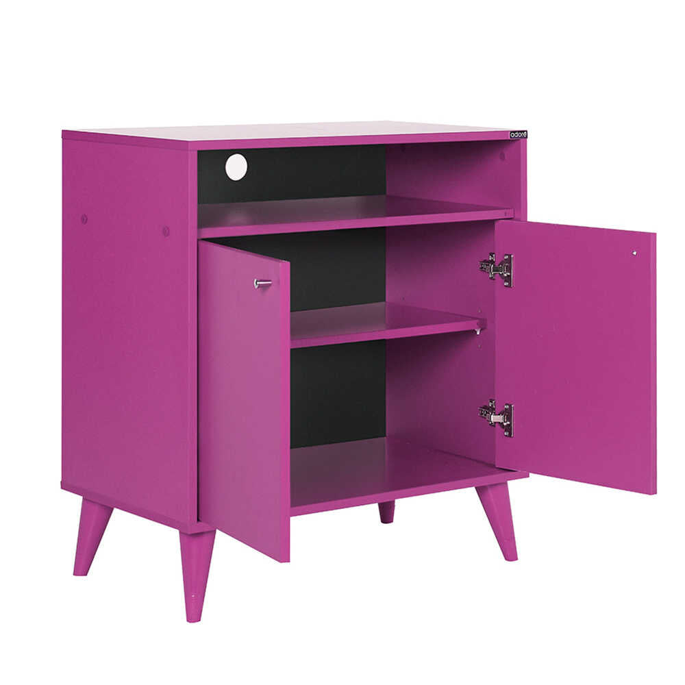 Multipurpose Cabinet W/ Two Doors Purple ADR