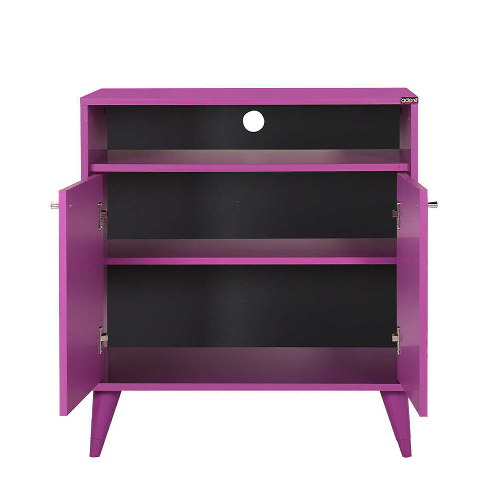 Multipurpose Cabinet W/ Two Doors Purple ADR