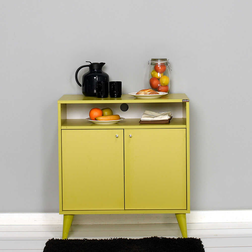 Multipurpose Cabinet W/ Two Doors Green ADR