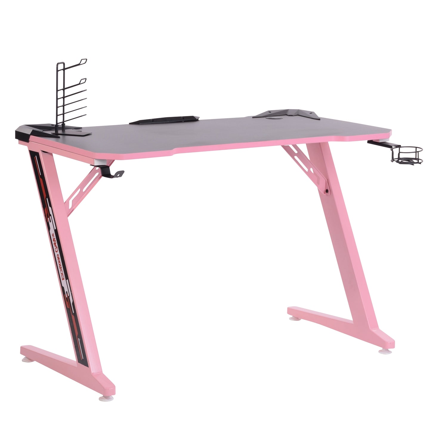 Gaming Desk Z Shaped Computer Desk Office Workstation Ikaros