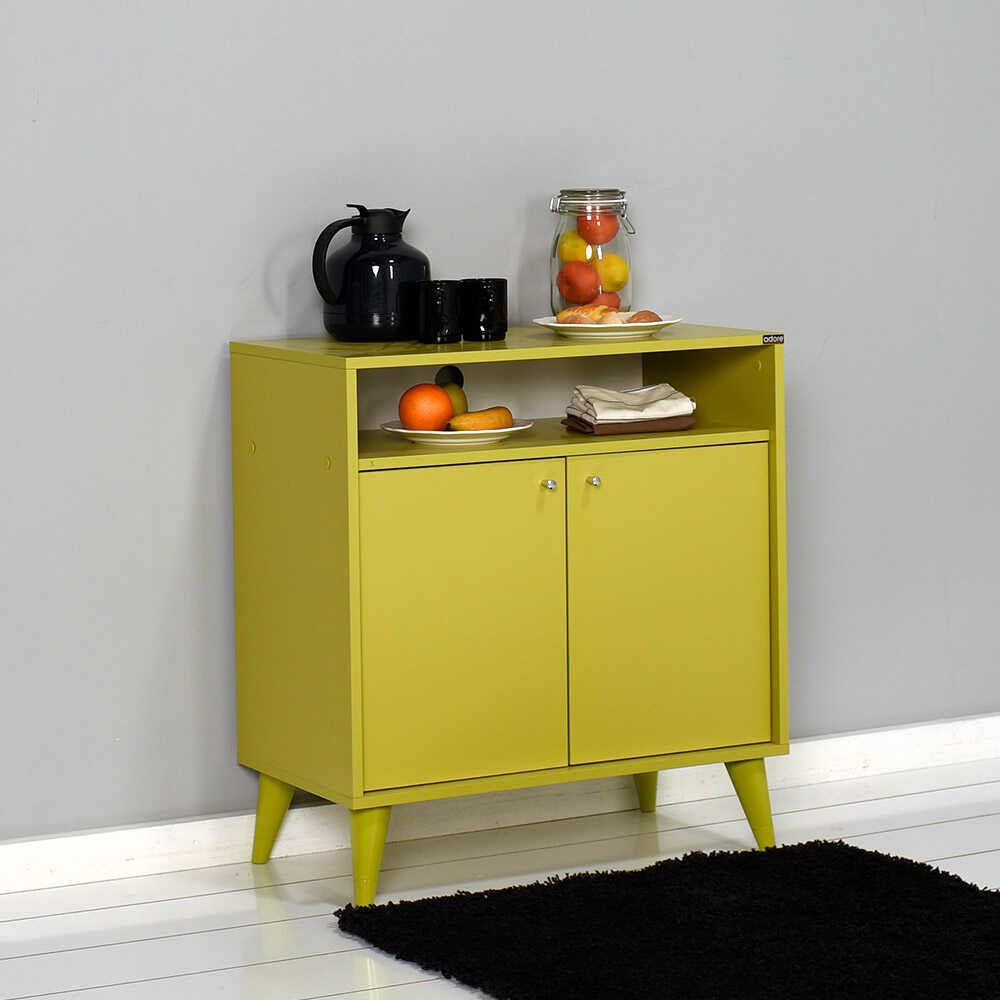 Multipurpose Cabinet W/ Two Doors Green ADR