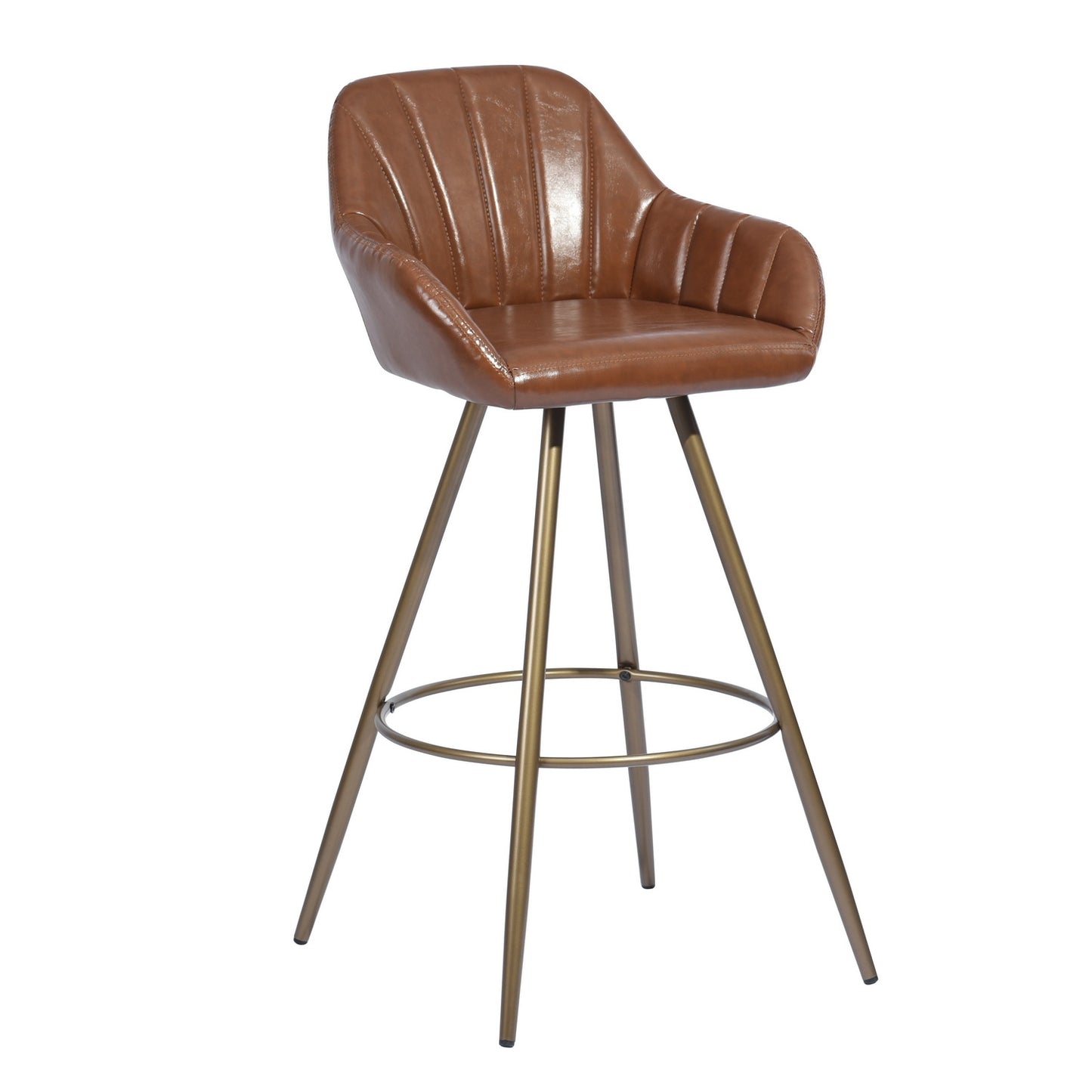 Barstools PU Upholstered Bar Stools Ablott