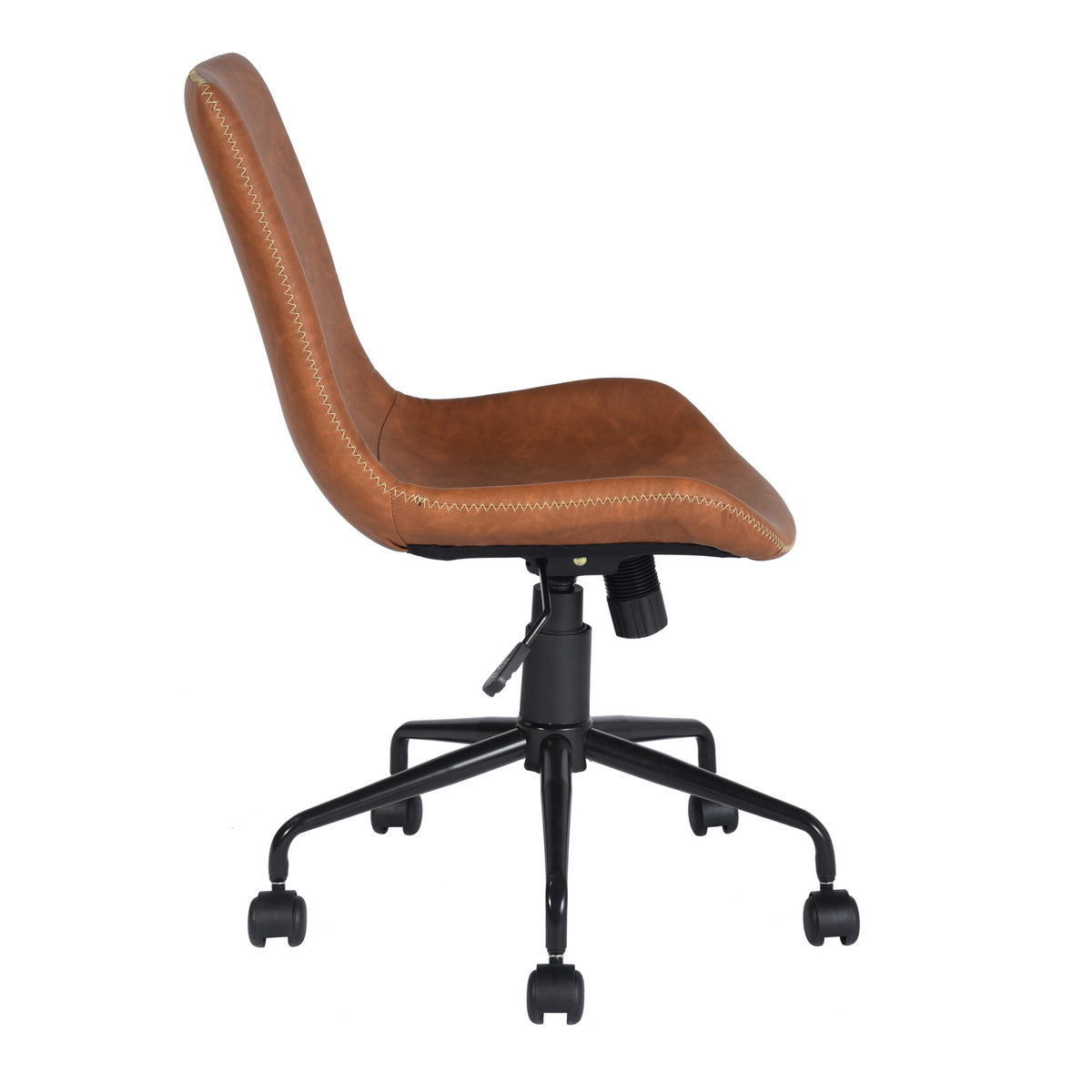 PU Upholstered Swivel Ergonomic Home Office Chair Adams