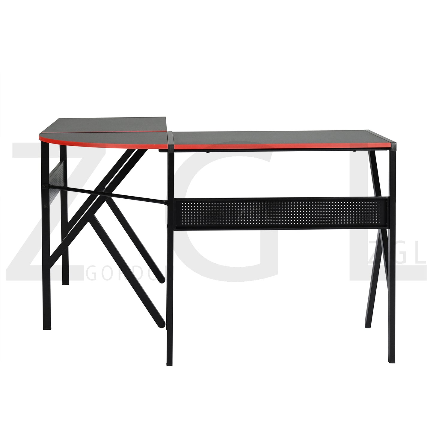 L-Shaped Gaming Desk Home Office Corner Table Alisson