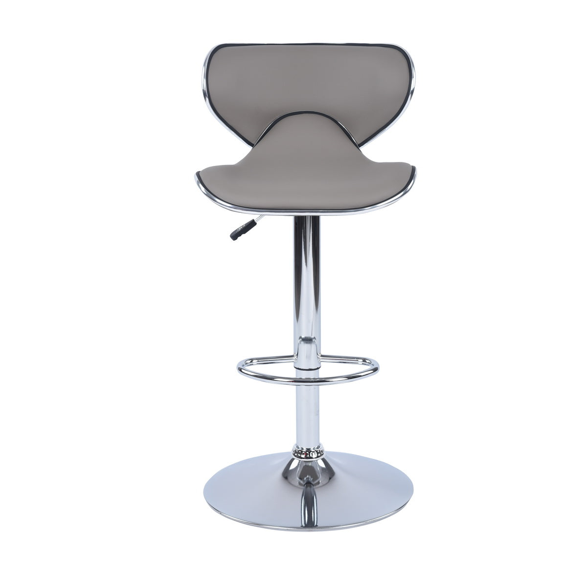 Barstools PU Upholstered Swivel Height Ajustable Bar Stools Arn