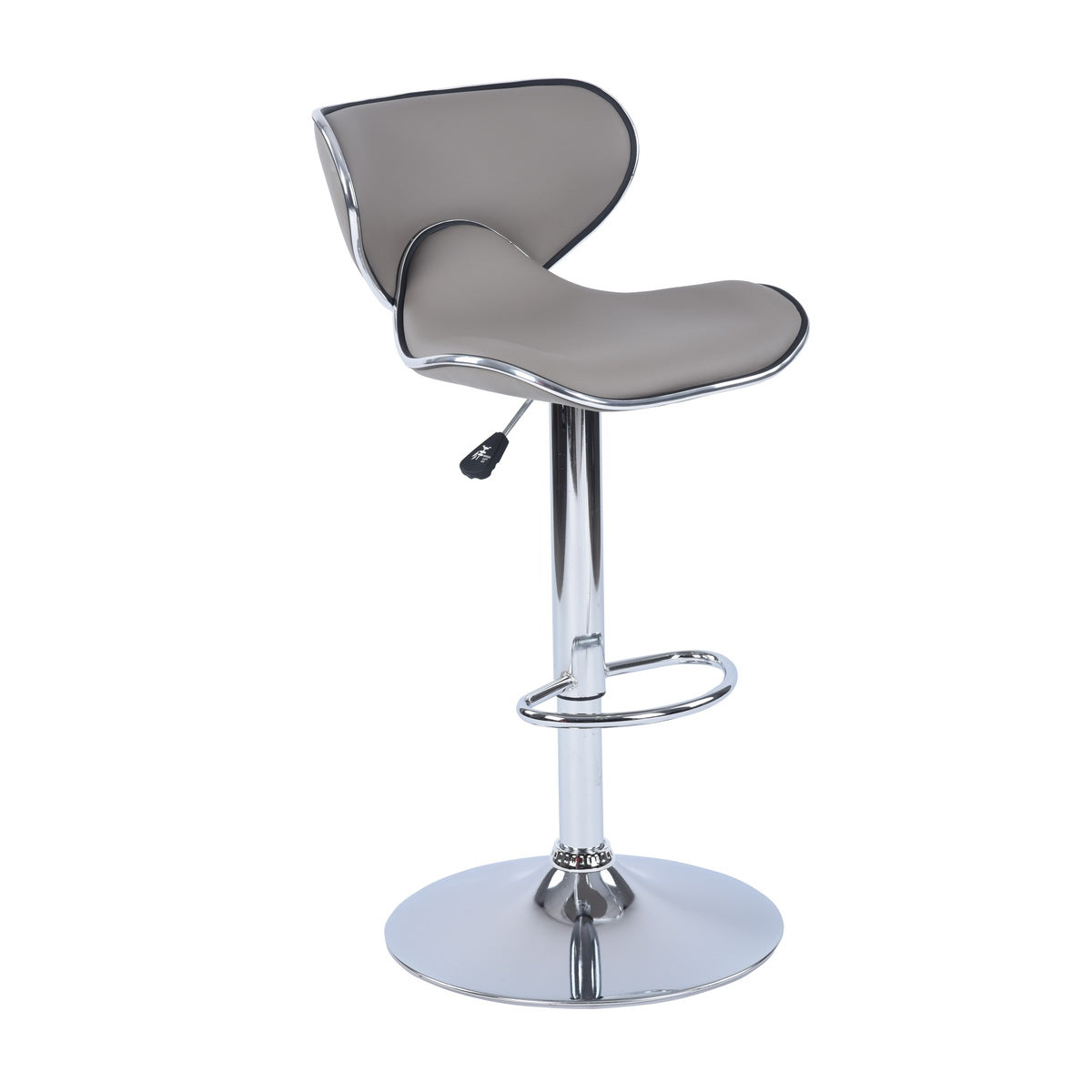 Barstools PU Upholstered Swivel Height Ajustable Bar Stools Arn