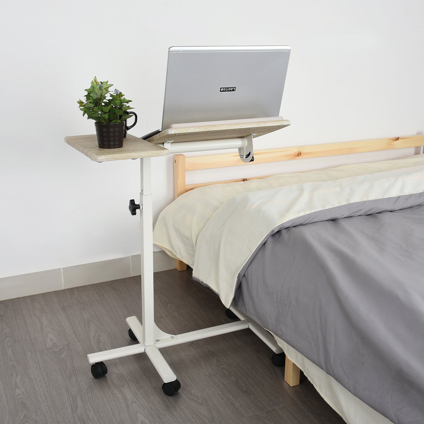 Laptop Table C Side Rolling Table Angle & Height Adjustable Bed Amalthea