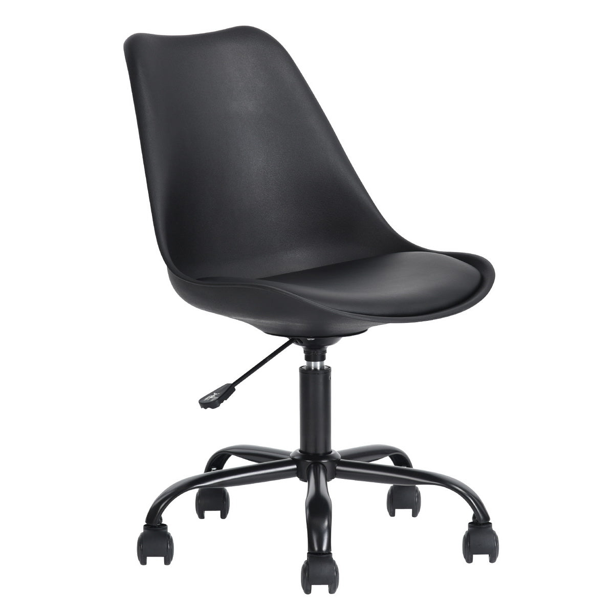 Plastic Upholstered Office Chair Task Chair Adjustable Blokhus