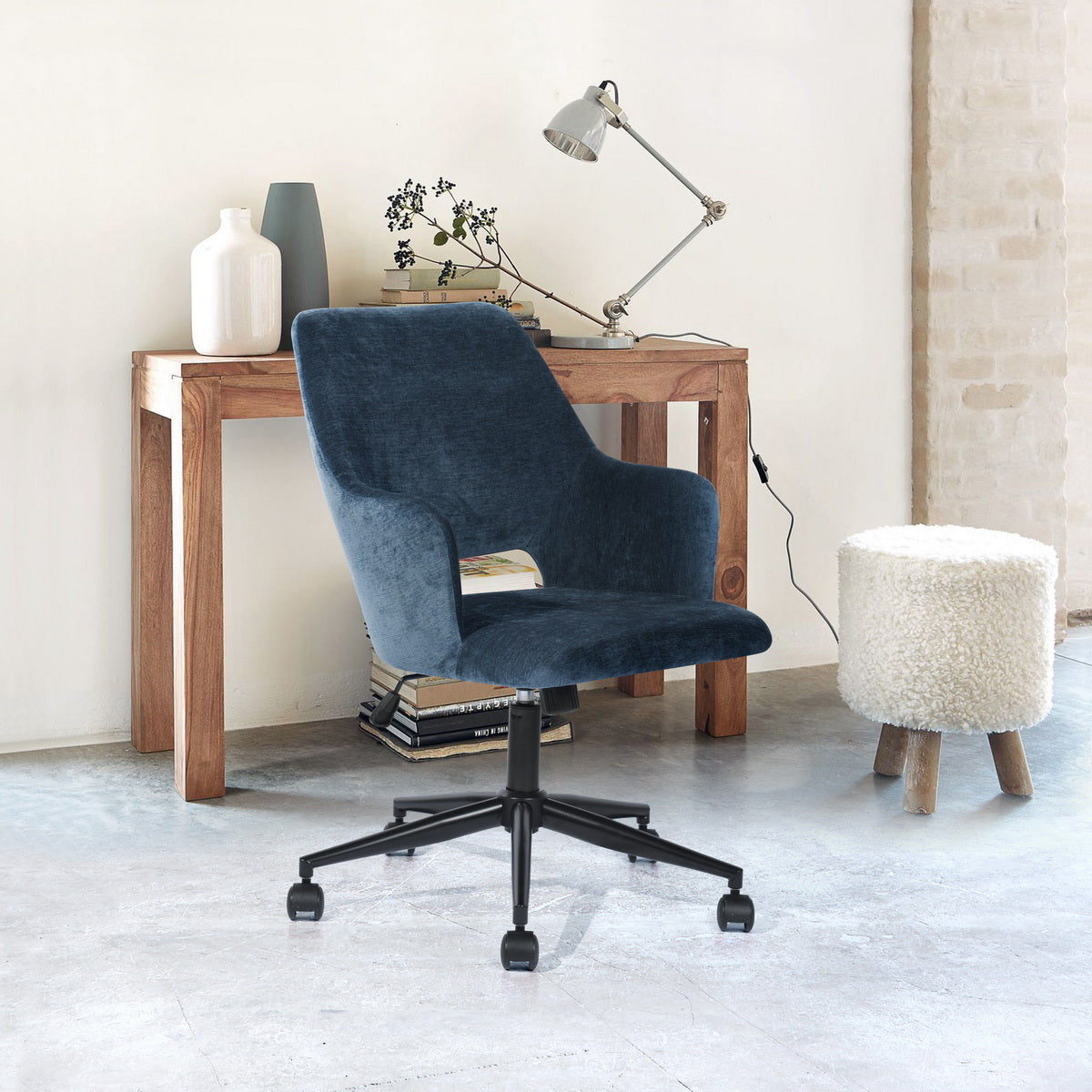 Fabric Office Chair Upholstery Modern Style Computer Chair Boga