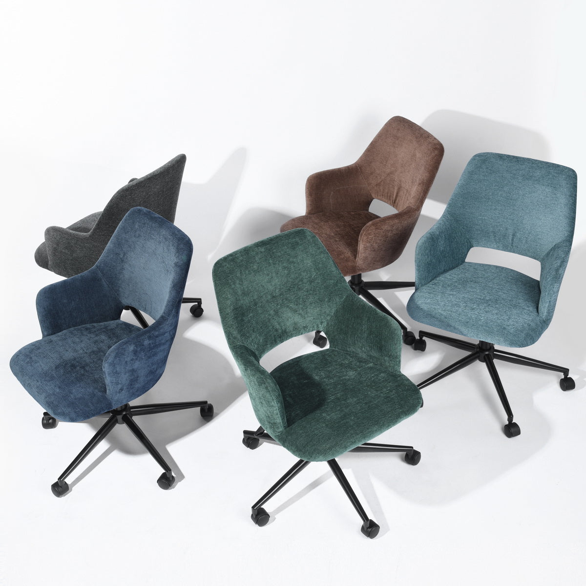 Fabric Office Chair Upholstery Modern Style Computer Chair Boga