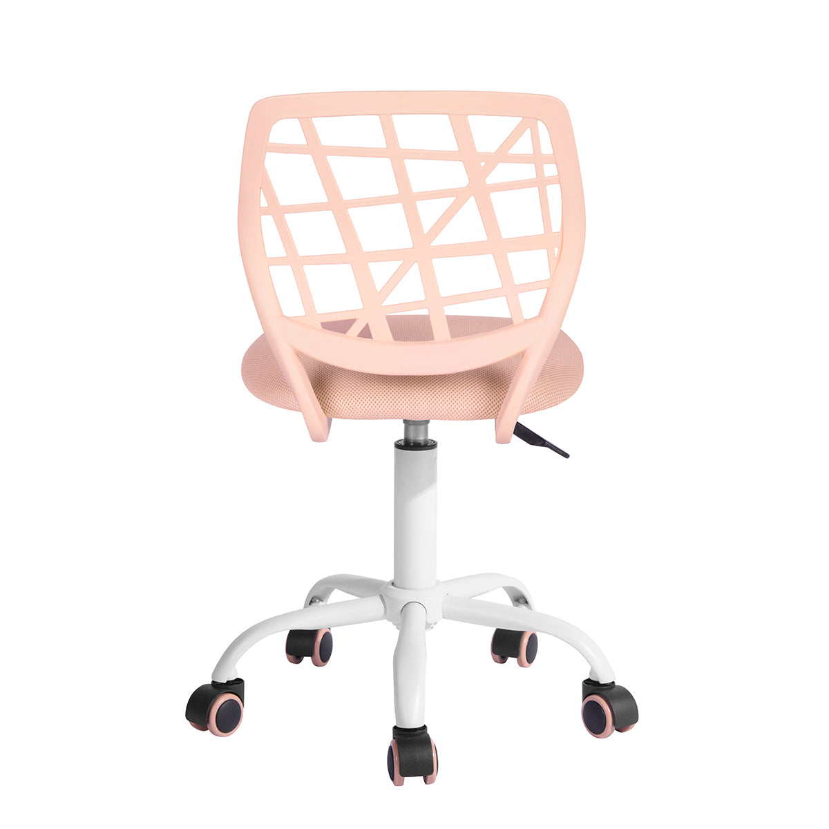 Home Study Chair Modern Home Office Desk Chair Mesh Upholstery Carnation