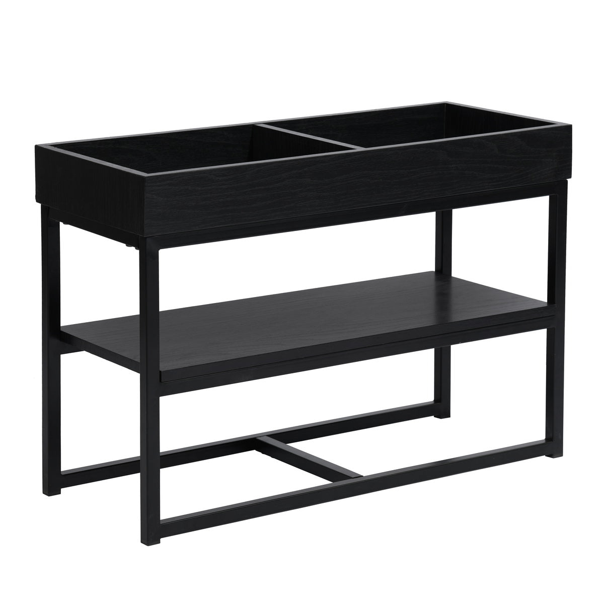 Coffee Table with Tray Shelf Side Table Centella