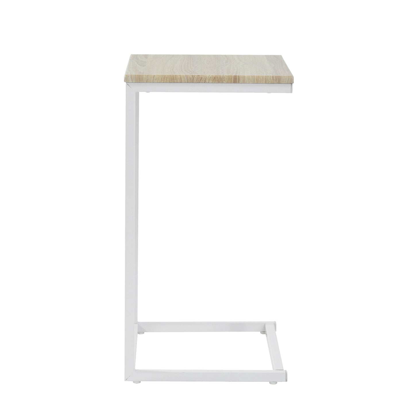 Sofa Side Table Narrow C Shaped for Bed Couch Cinders