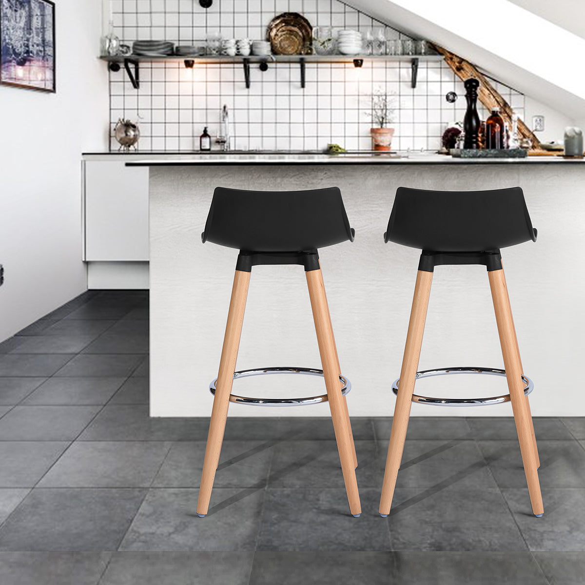 Barstools Plastic Seat Bar Stools Delie