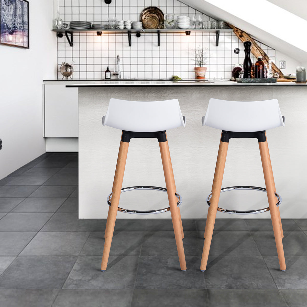 Barstools Plastic Seat Bar Stools Delie