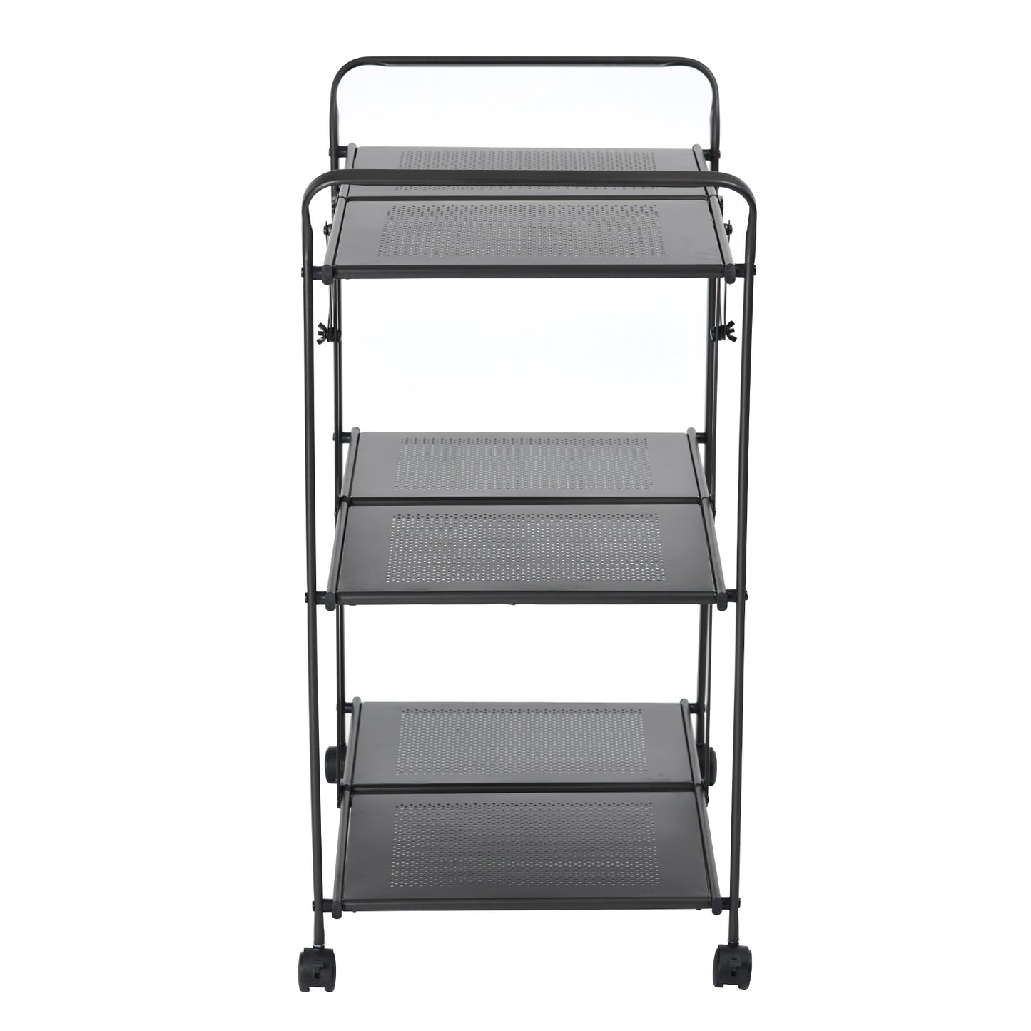 Folding Rolling Kitchen Trolley Serving Cart Elias