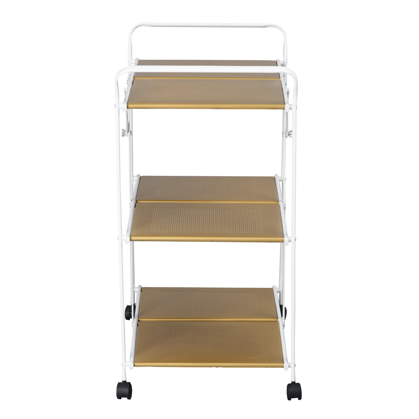 Folding Rolling Kitchen Trolley Serving Cart Elias