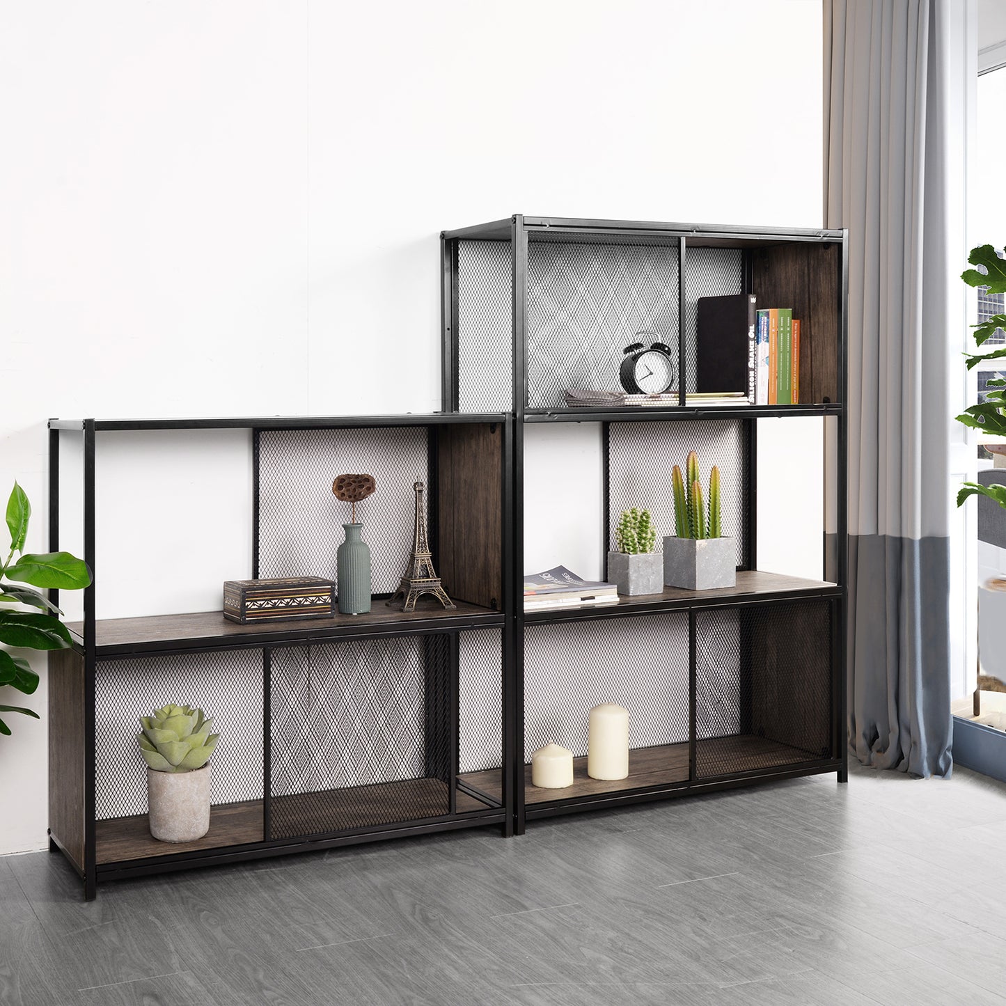 Bookcase Bookshelf Storage Organizer Emely