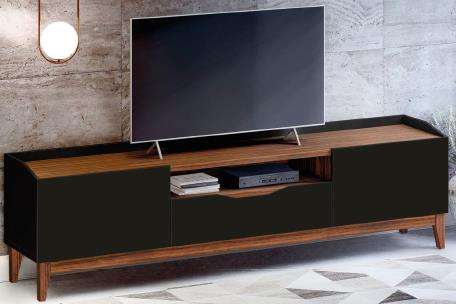 TV Stand Ravena 2,17M Black/Dakota