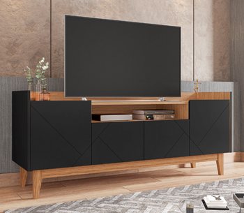 TV Stand Adria  Black/Noce