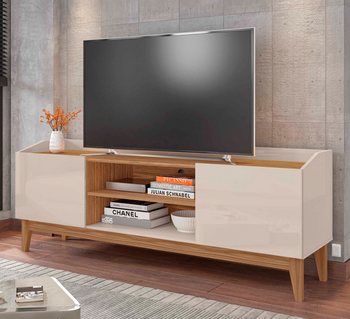 TV Stand Ravena 1,60M Off White/Noce