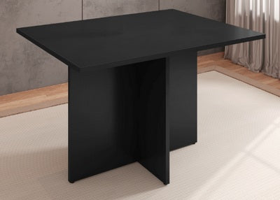 Dining Table Paris 1,2M Without Glass Black