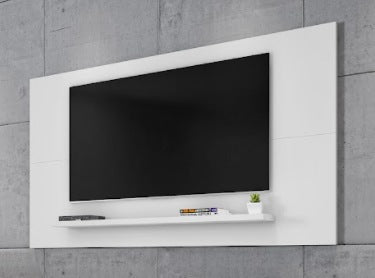 Panel Esmeralda 1,58M (Two Assemble Options) TV Stand Wall-Mounted Entertainment Center White