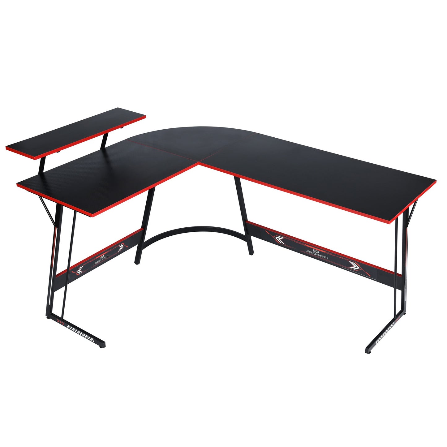 Gaming Desk L Shaped Computer Desk Office Workstation Fila