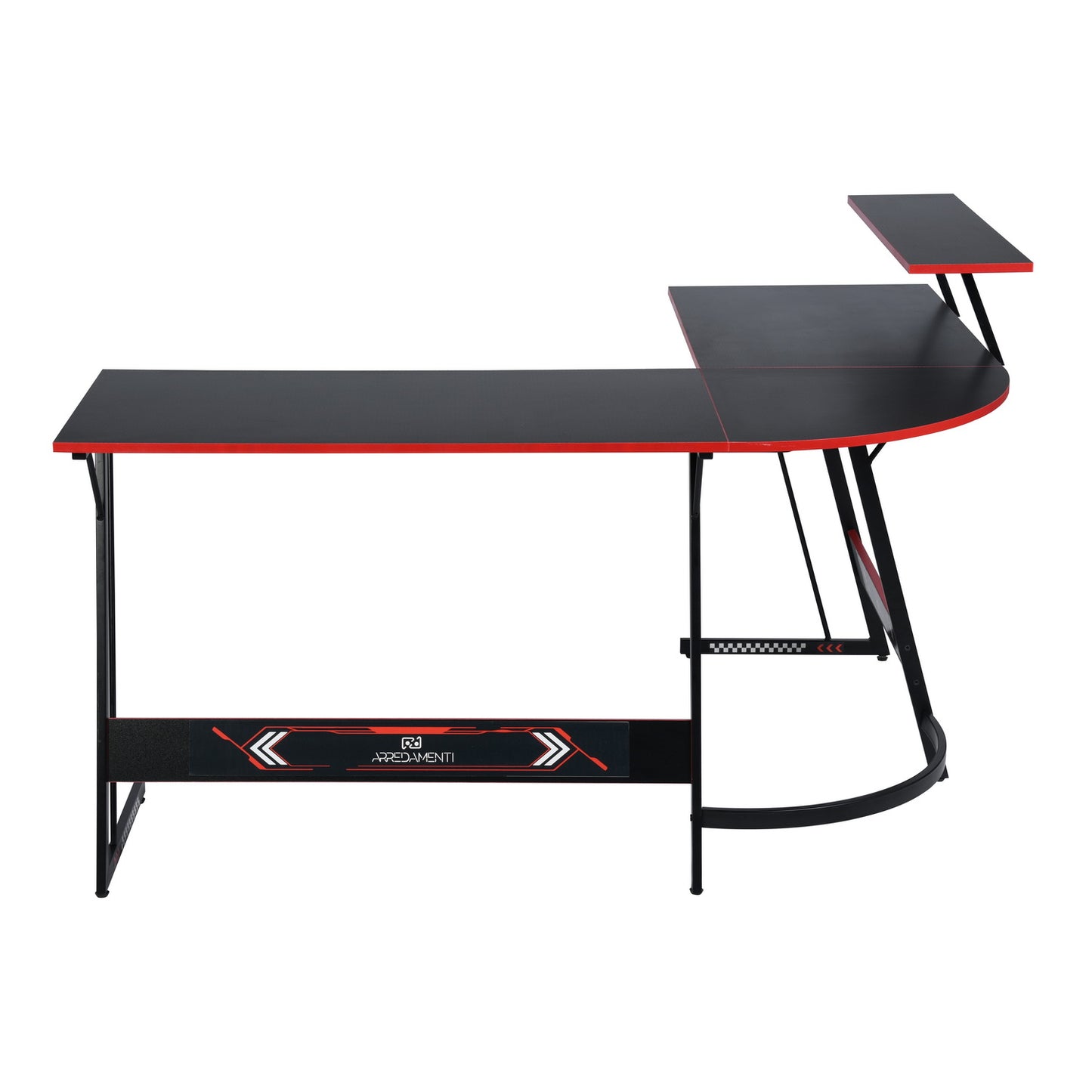 Gaming Desk L Shaped Computer Desk Office Workstation Fila