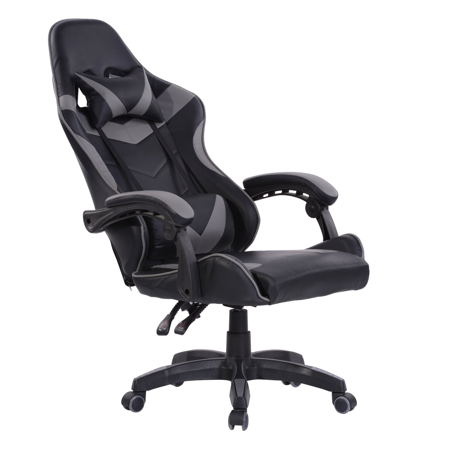 Gaming Chair Racing Office Chair Recliner Swivel Rocker with Headrest and Lumbar Pillow Ganesa