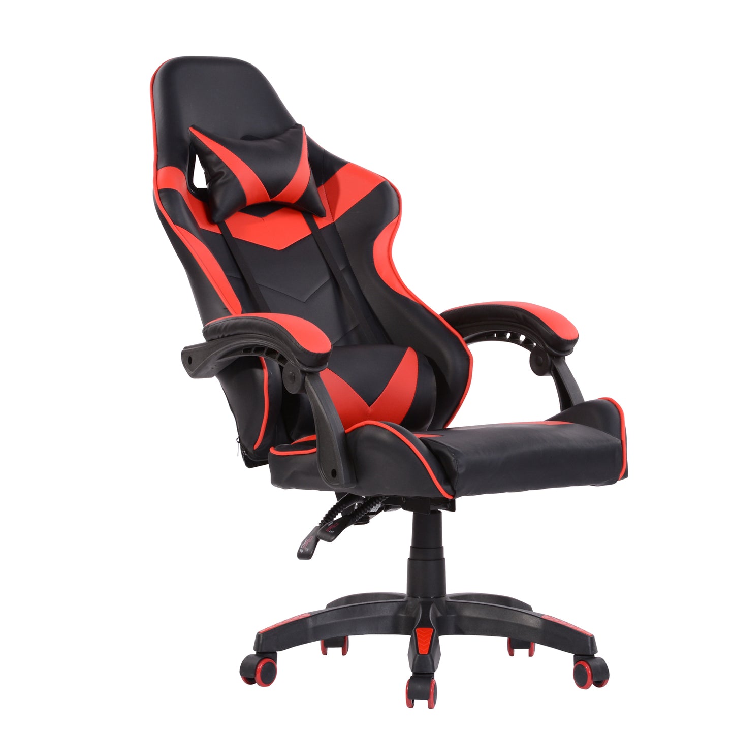 Gaming Chair Racing Office Chair Recliner Swivel Rocker with Headrest and Lumbar Pillow Ganesa