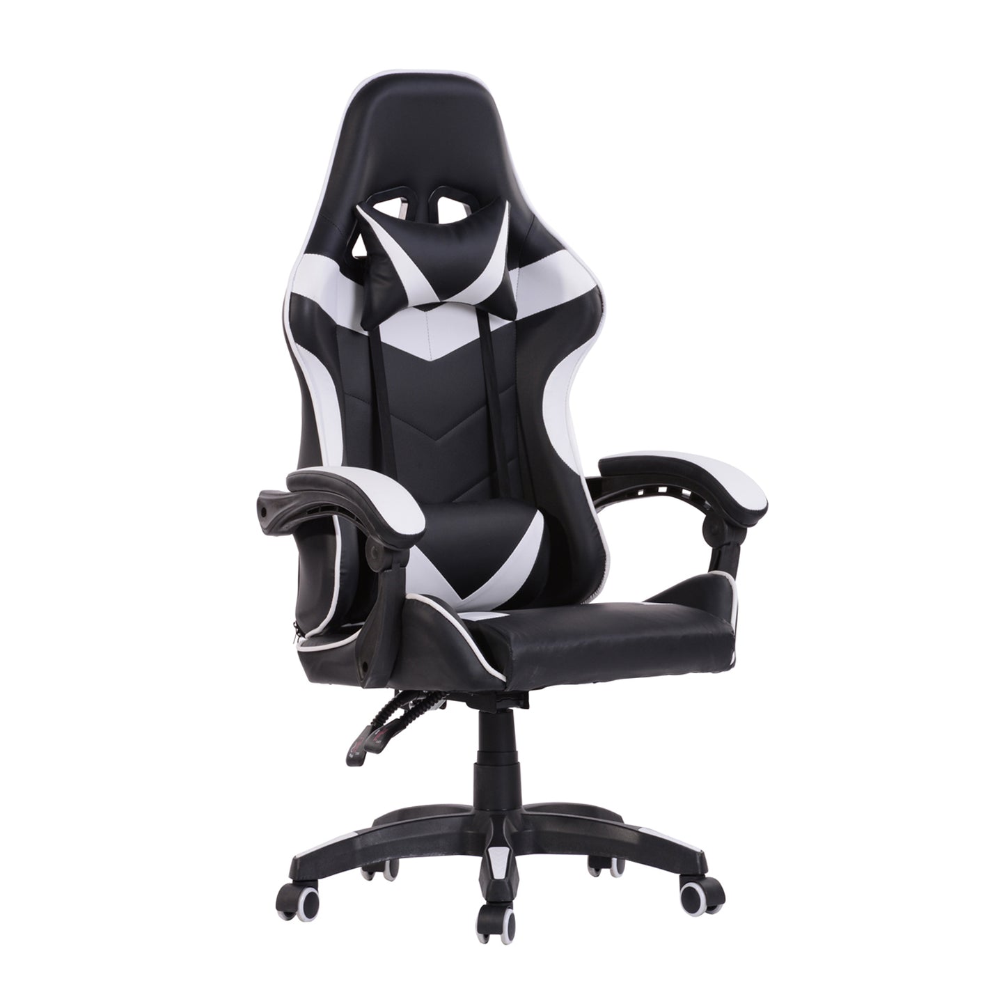 Gaming Chair Racing Office Chair Recliner Swivel Rocker with Headrest and Lumbar Pillow Ganesa