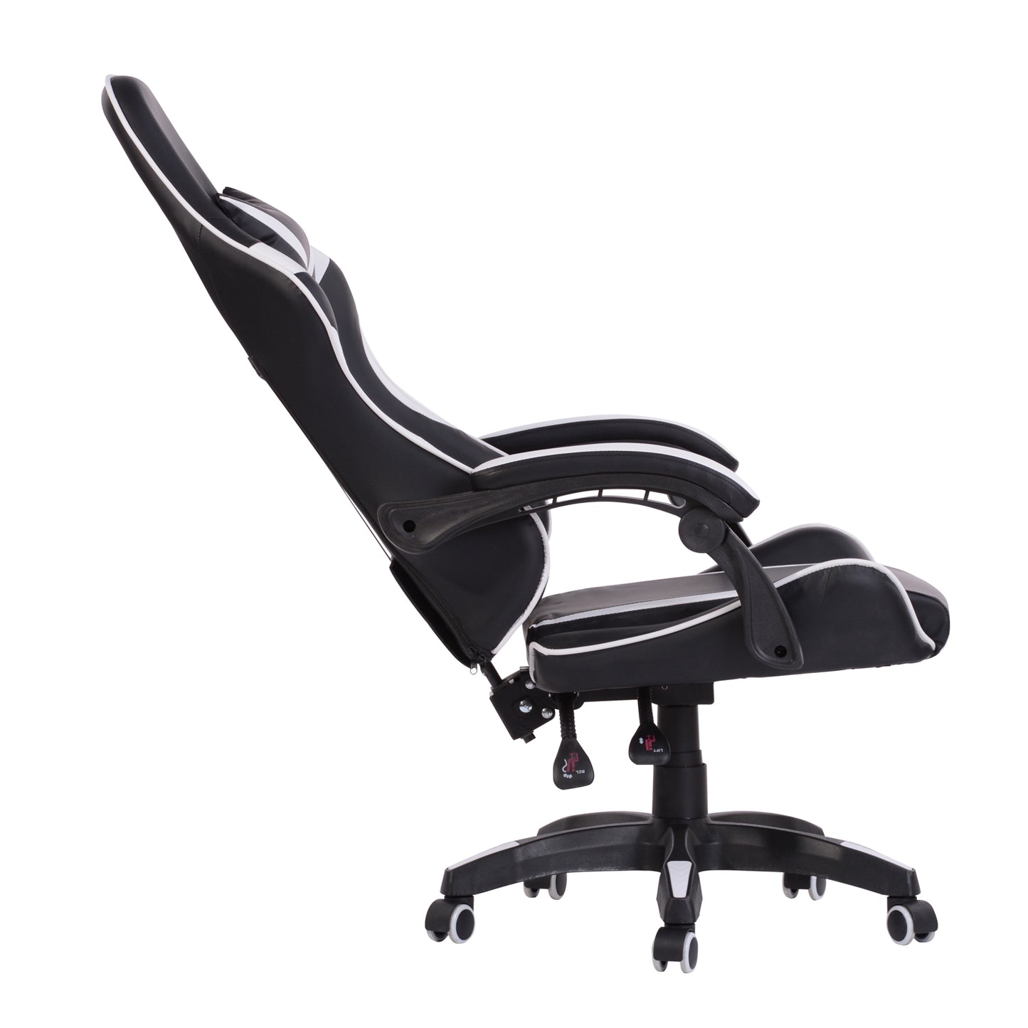 Gaming Chair Racing Office Chair Recliner Swivel Rocker with Headrest and Lumbar Pillow Ganesa