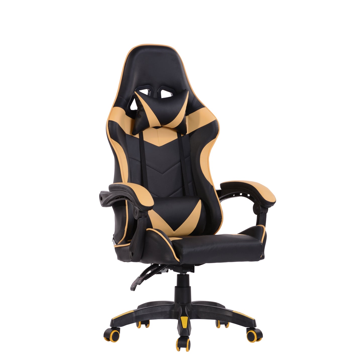 Gaming Chair Racing Office Chair Recliner Swivel Rocker with Headrest and Lumbar Pillow Ganesa