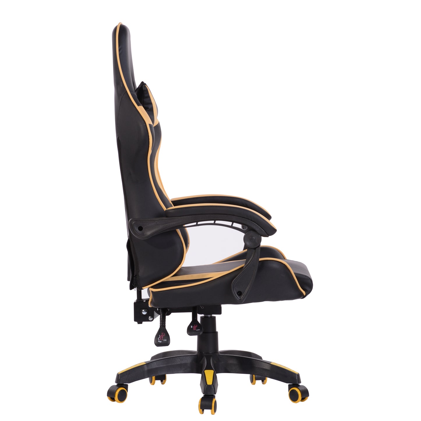 Gaming Chair Racing Office Chair Recliner Swivel Rocker with Headrest and Lumbar Pillow Ganesa