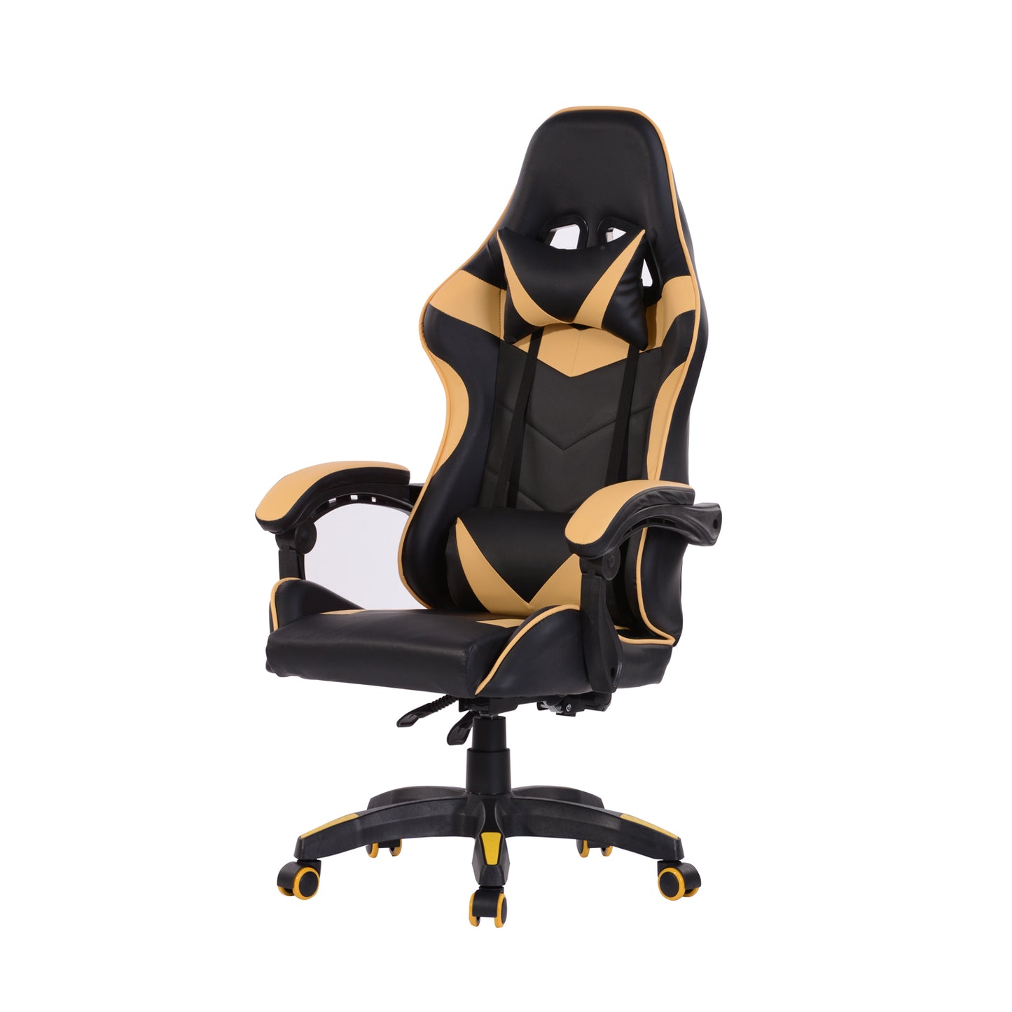 Gaming Chair Racing Office Chair Recliner Swivel Rocker with Headrest and Lumbar Pillow Ganesa