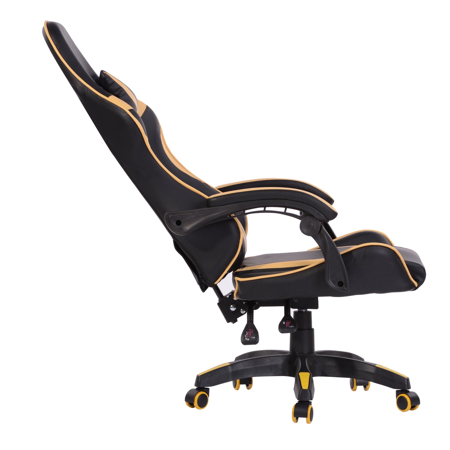 Gaming Chair Racing Office Chair Recliner Swivel Rocker with Headrest and Lumbar Pillow Ganesa