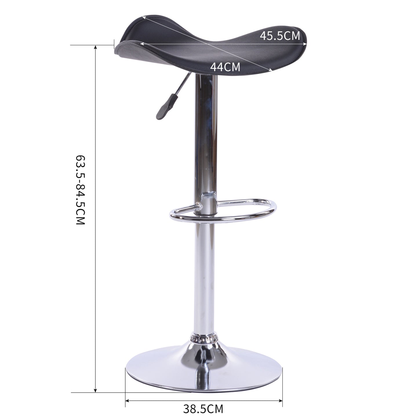 Barstools PVC Seat Swivel Height Adjustable Bar Stools Germaine