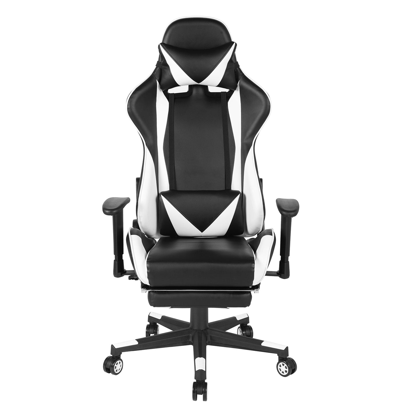 Gaming Chair Racing Office Chair Recliner Swivel Rocker with Headrest and Lumbar Pillow Gordan