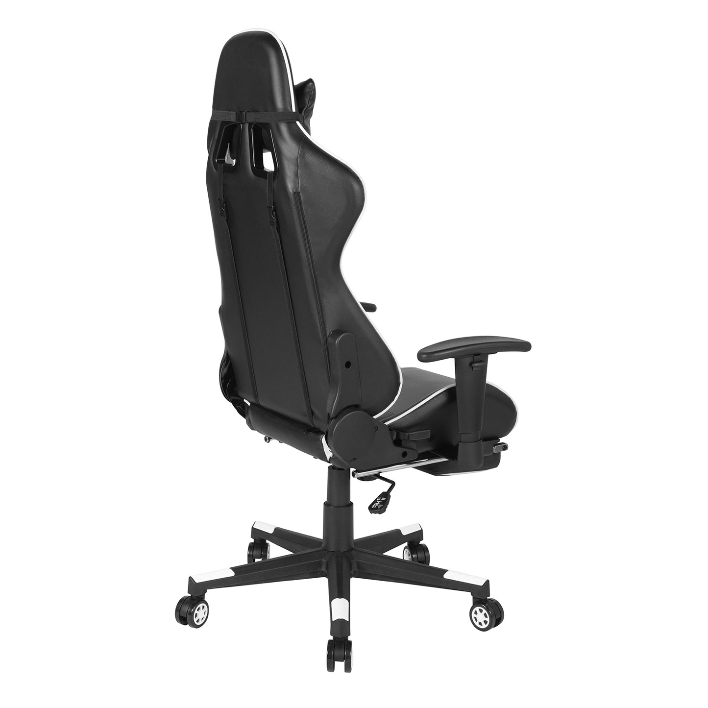 Gaming Chair Racing Office Chair Recliner Swivel Rocker with Headrest and Lumbar Pillow Gordan