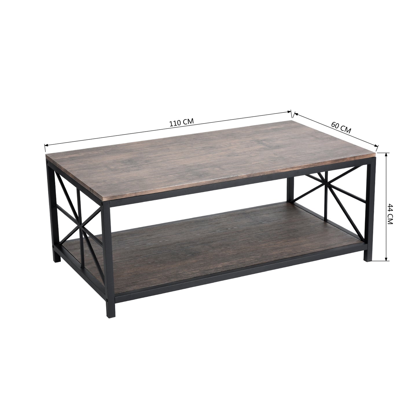 Rustic Coffee Table Modern Center Table Grain