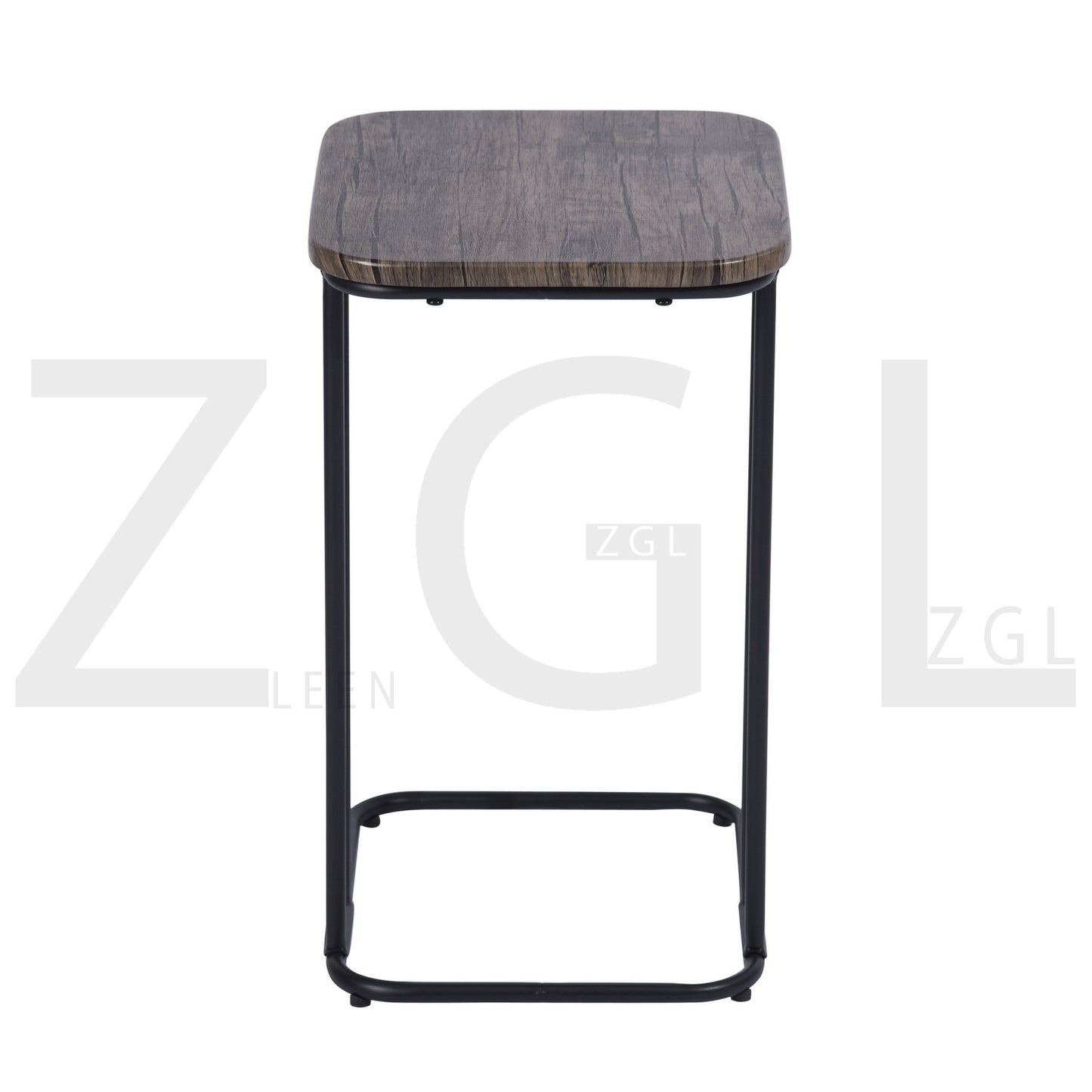 Sofa Side Table Narrow C Shaped for Bed Couch Herron