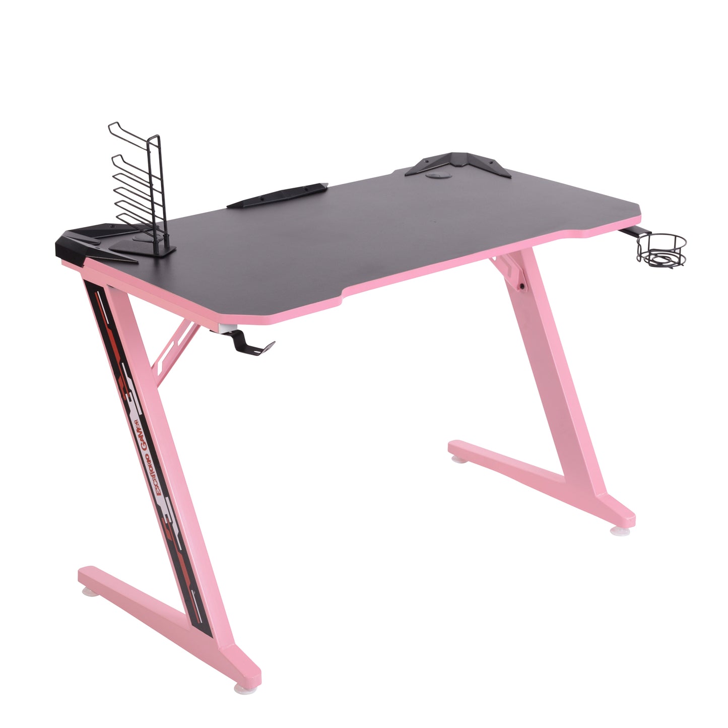 Gaming Desk Z Shaped Computer Desk Office Workstation Ikaros