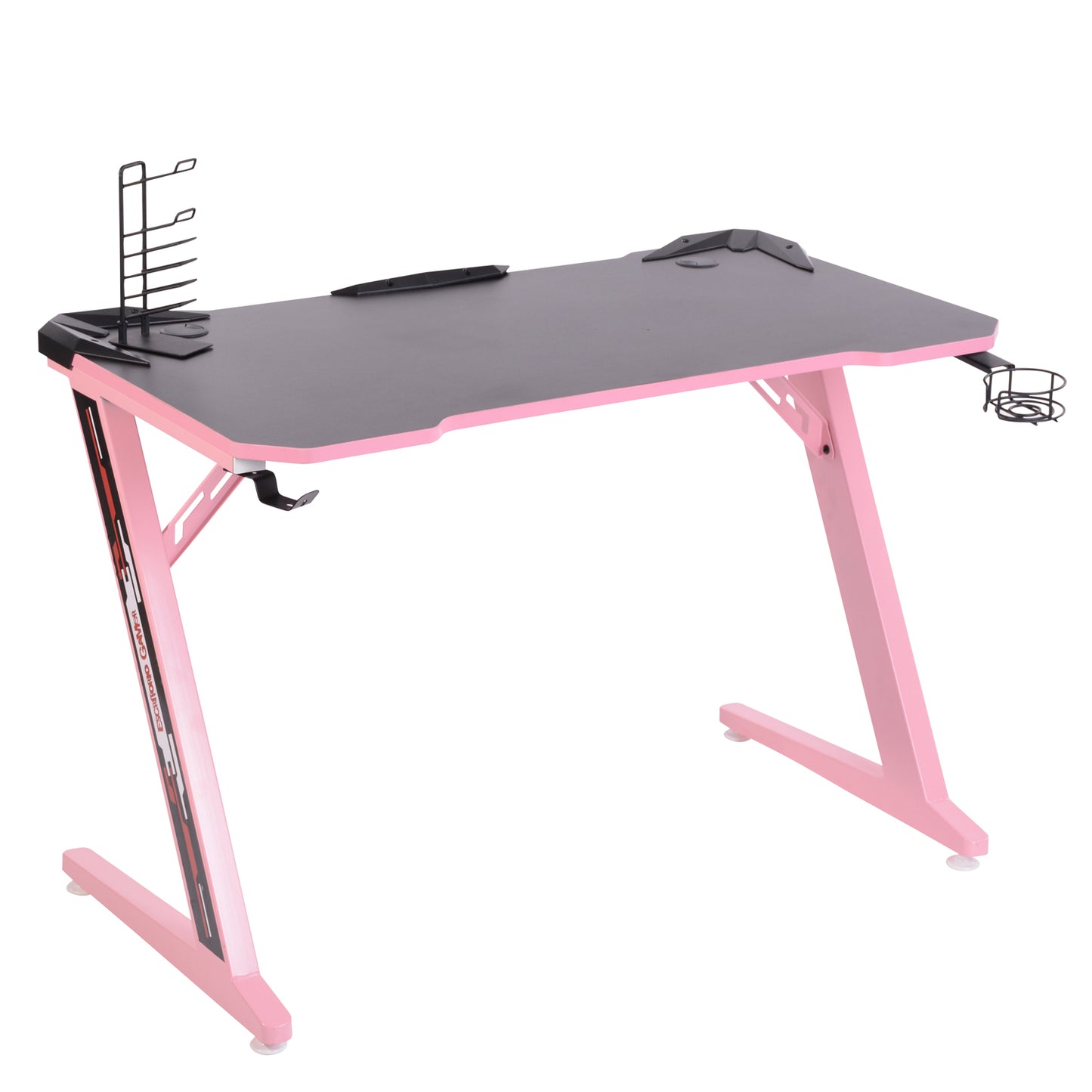 Gaming Desk Z Shaped Computer Desk Office Workstation Ikaros